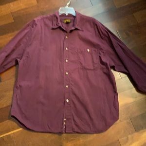 EDDIE BAUER MENS Dress shirt. XXL